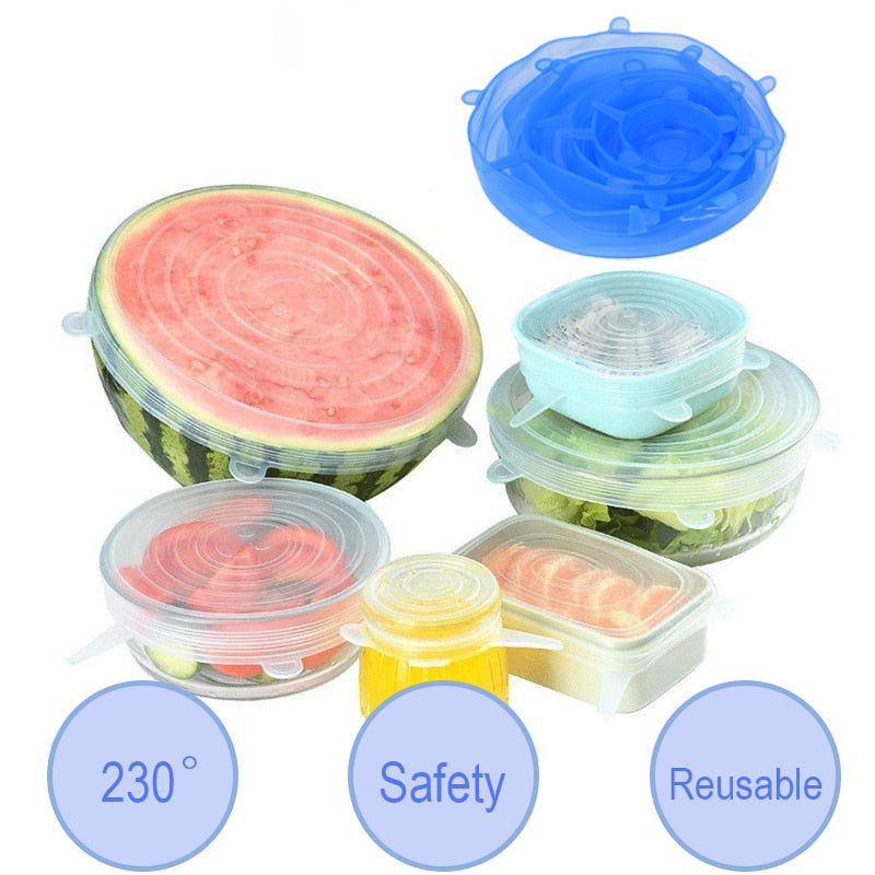 Tampa de Silicone Conservadora de Alimentos - By NivuShop